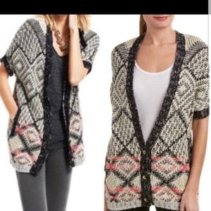Cabi provence short sleeve cardigan